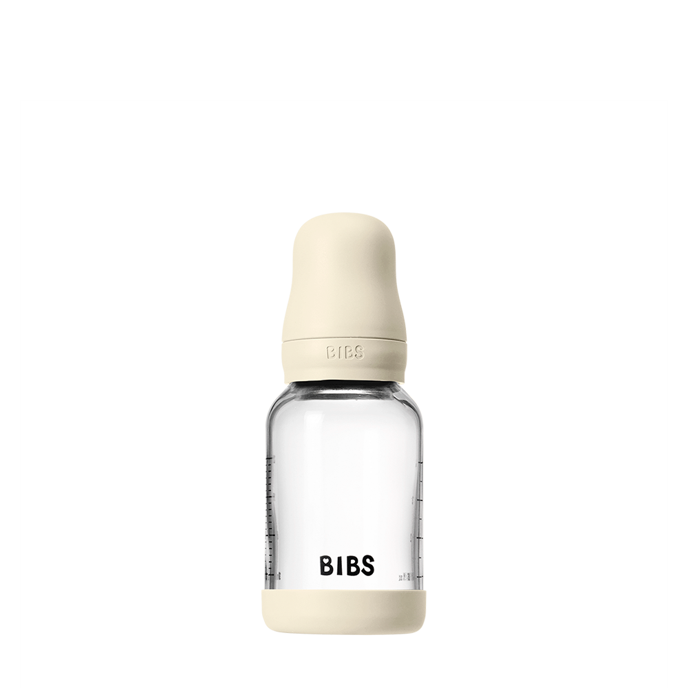 Baby Glass Bottle Set 120ml Latex - Ivory