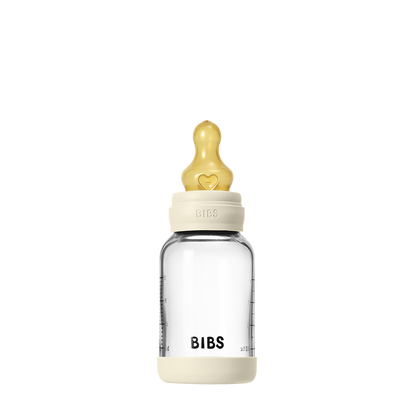 Baby Glass Bottle Set 120ml Latex - Ivory