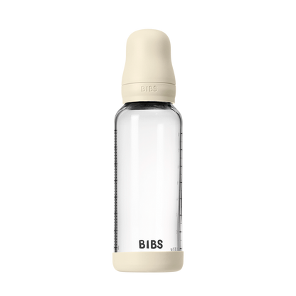 Baby Glass Bottle Set 240ml Latex - Ivory