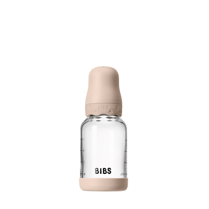 Baby Glass Bottle Boheme Set 120ml Latex - Blush