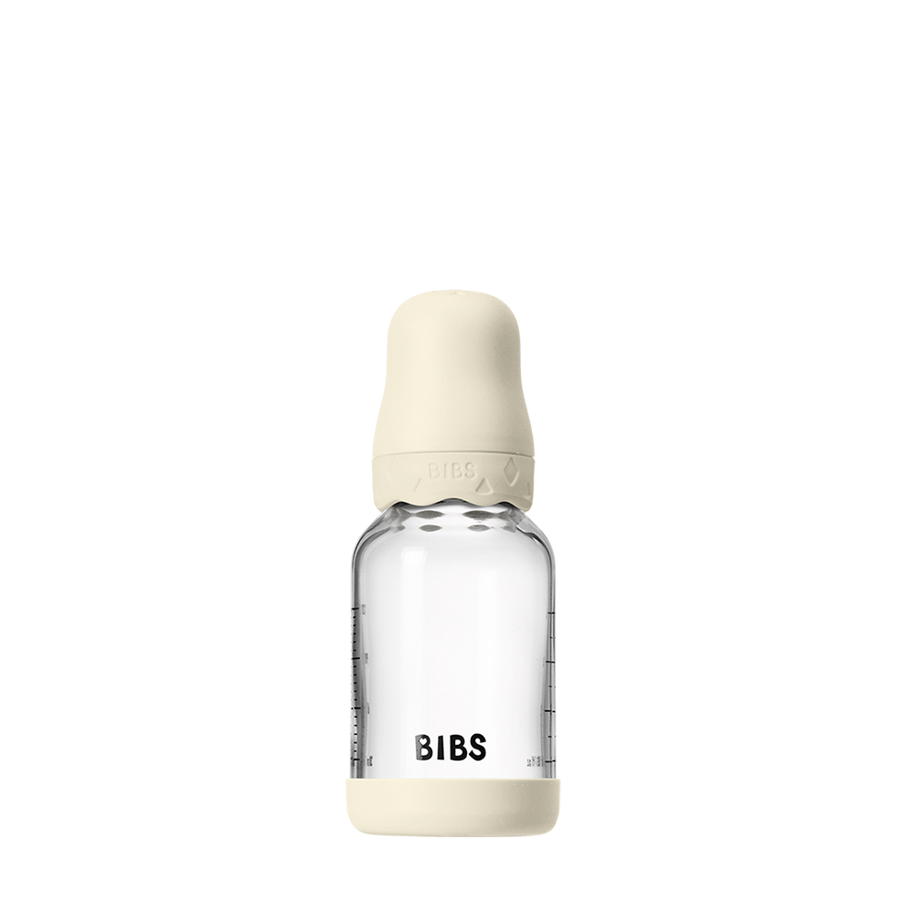 Baby Glass Bottle Boheme Set 120ml Latex - Ivory