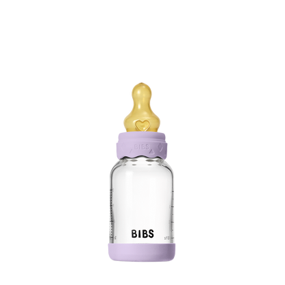 Baby Glass Bottle Boheme Set 120ml Latex - Violet Sky