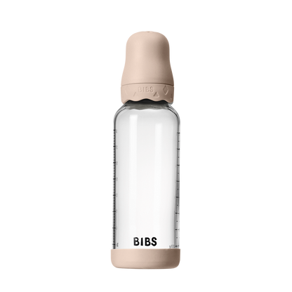 Baby Glass Bottle Boheme Set 240ml Latex - Blush