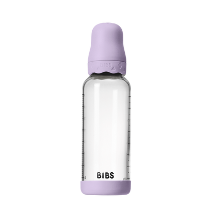 Baby Glass Bottle Boheme Set 240ml Latex - Violet Sky