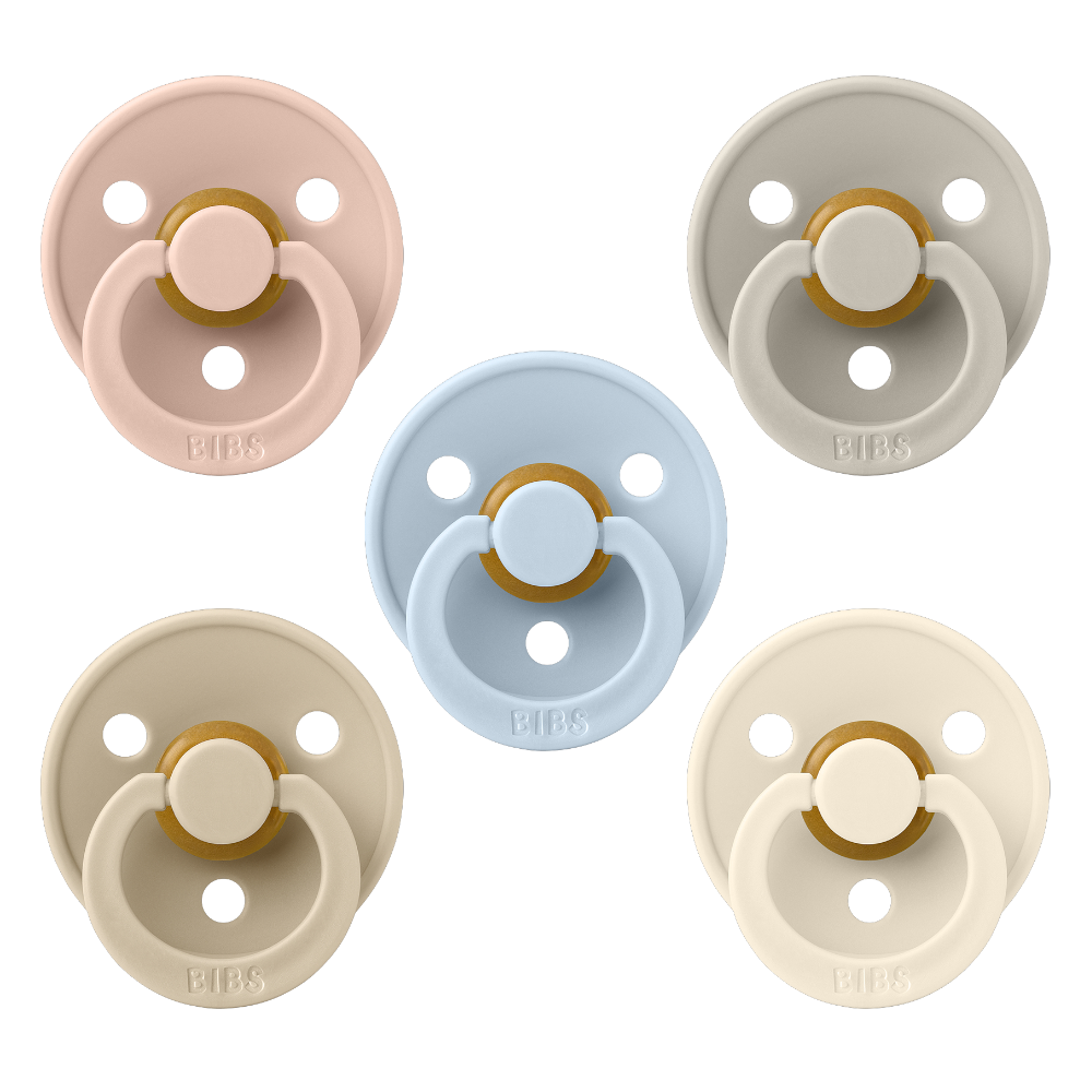 Colour Pacifiers - Mixed Flowpacks 25pc - Latex Size 1