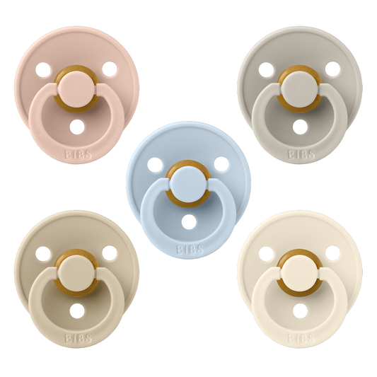 Colour Pacifiers - Mixed Flowpacks 25pc - Latex Size 1