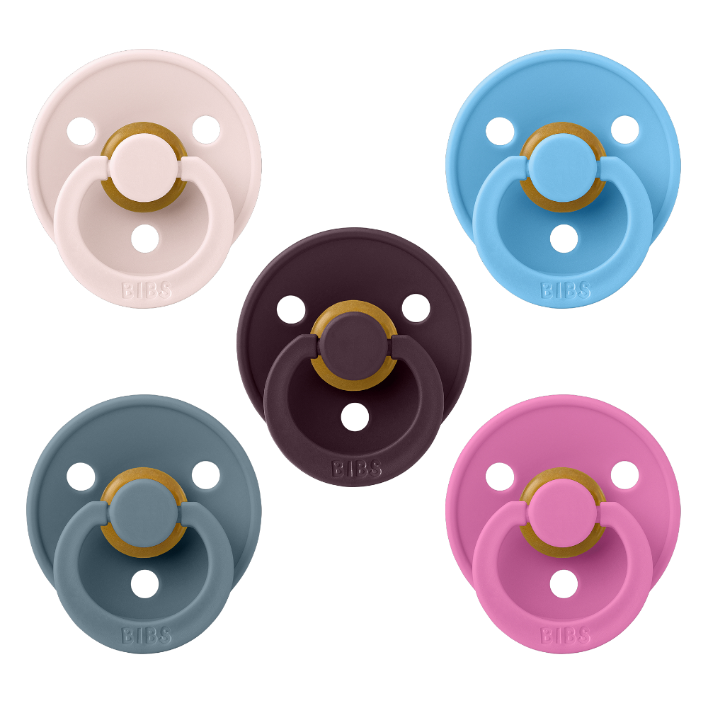 Colour Pacifiers - Mixed Flowpacks 25pc - Latex Size 2