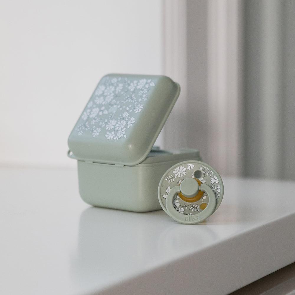 BIBS x LIBERTY Pacifier Box - Capel Sage - BIBS