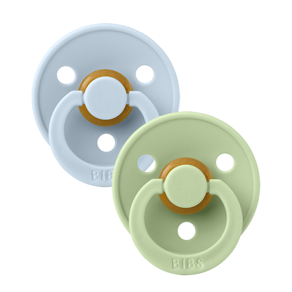Lot de 2 couleurs bleu bébé/pistache