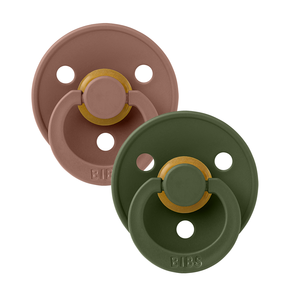 BIBS Colour 2 PACK Woodchuck/Hunter Green [product_typ] - BIBS EU