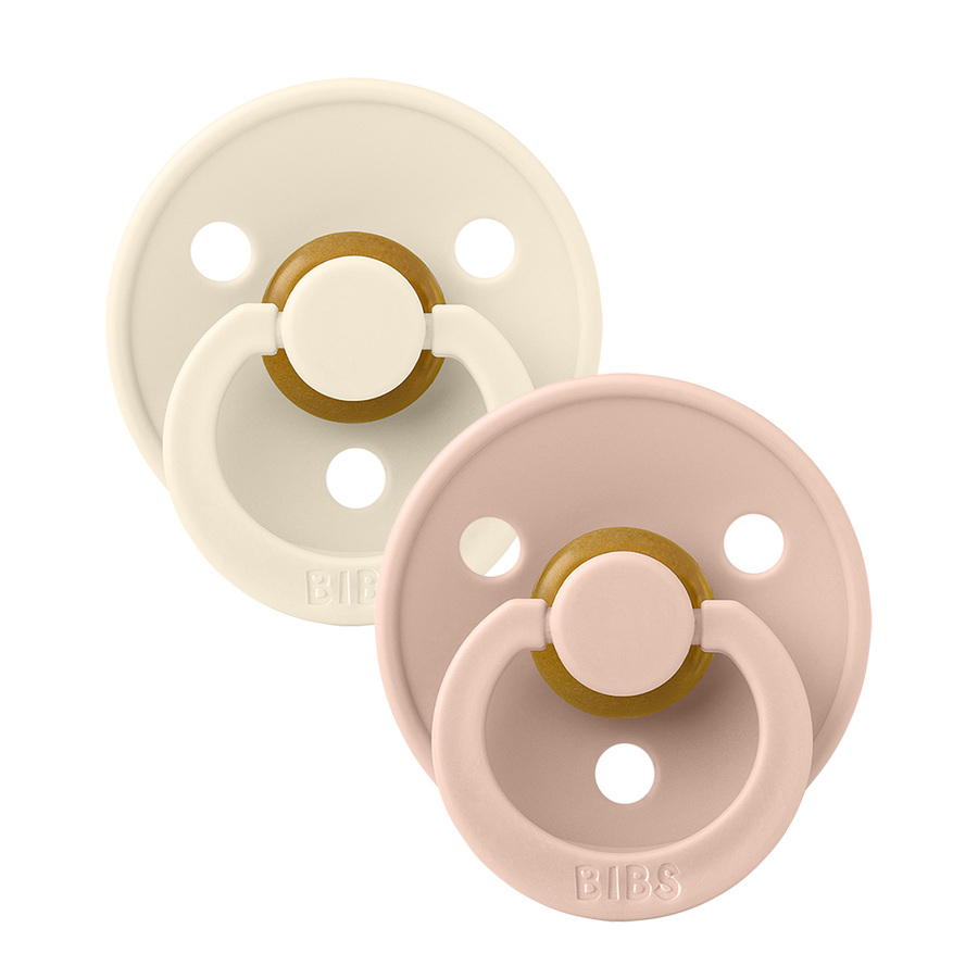 BIBS Colour 2 PACK Ivory/Blush [product_typ] - BIBS EU