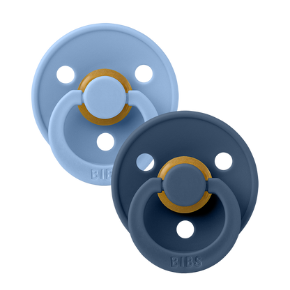 BIBS Colour 2 PACK Sky Blue/Steel Blue [product_typ] - BIBS EU