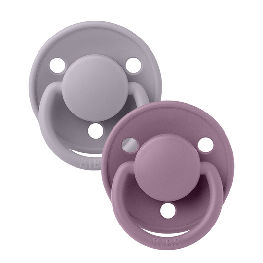 De Lux Lot de 2 Fossil Gris/Mauve