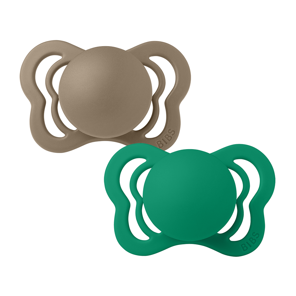 Couture Lot de 2 Chêne foncé/Vert