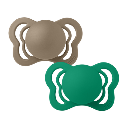 Couture Lot de 2 Chêne foncé/Vert