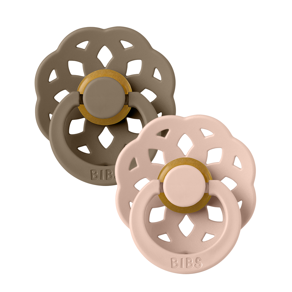 Lot de 2 Bohème Chêne foncé/Blush