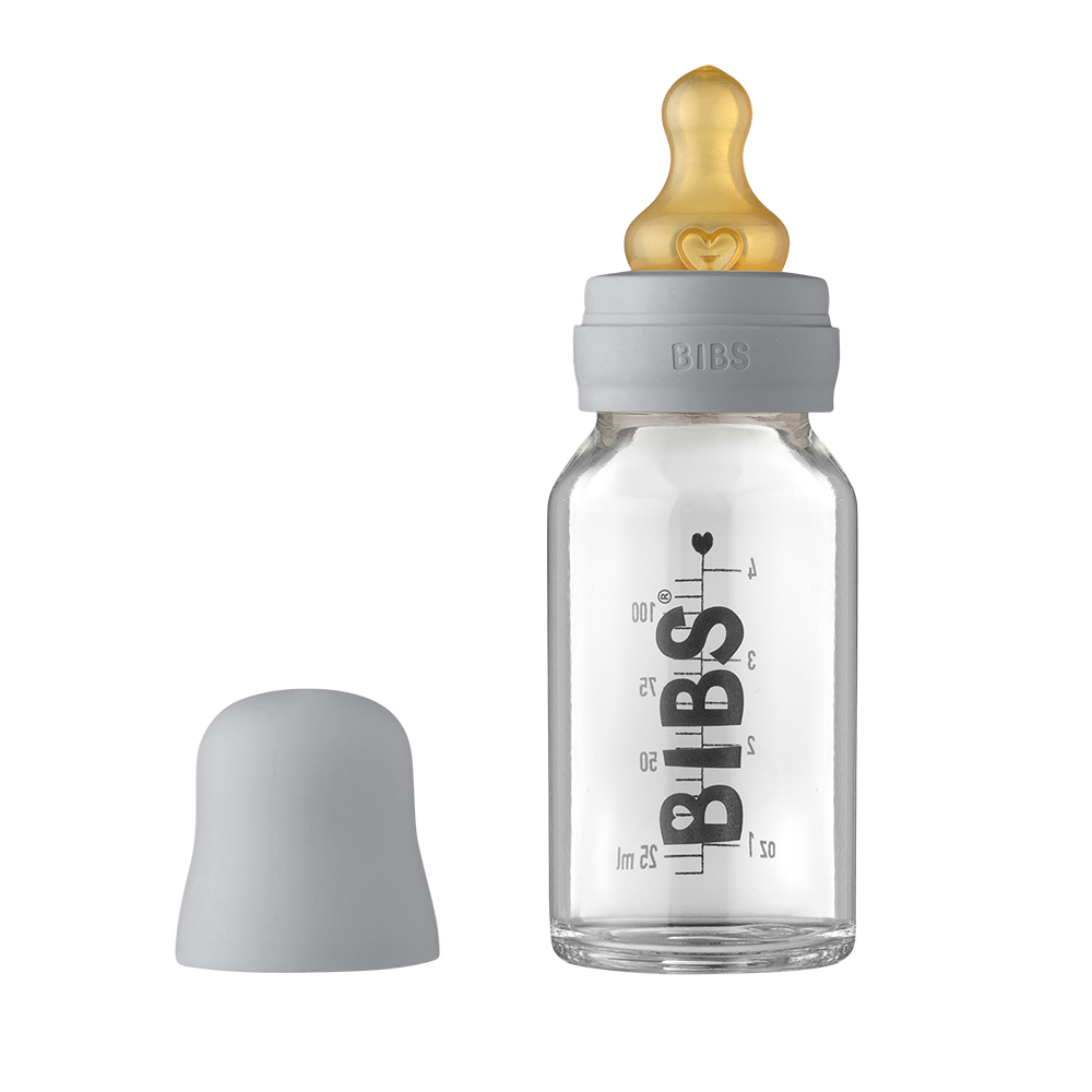 Coffret complet de biberons en verre pour bébé 110 ml Cloud