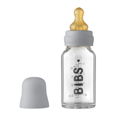 Coffret complet de biberons en verre pour bébé 110 ml Cloud
