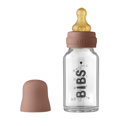 Coffret complet de biberons en verre pour bébé 110 ml Woodchuck