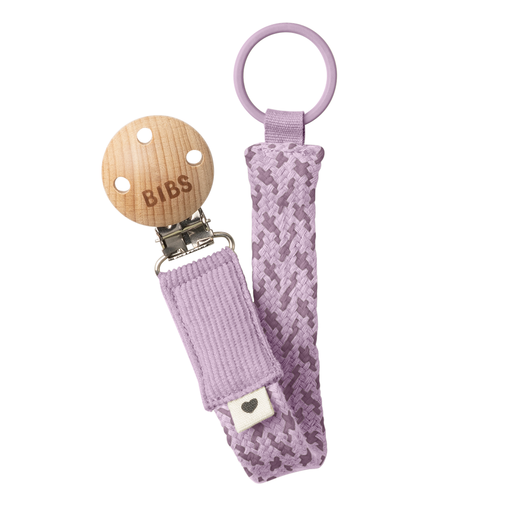 Pacifier Clip Violet Sky/Mauve