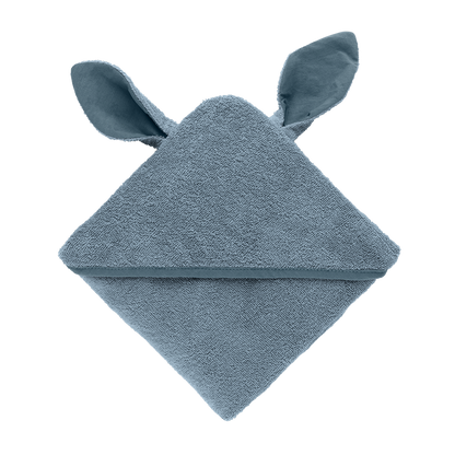 Kangaroo Hoodie Towel Baby Petrol
