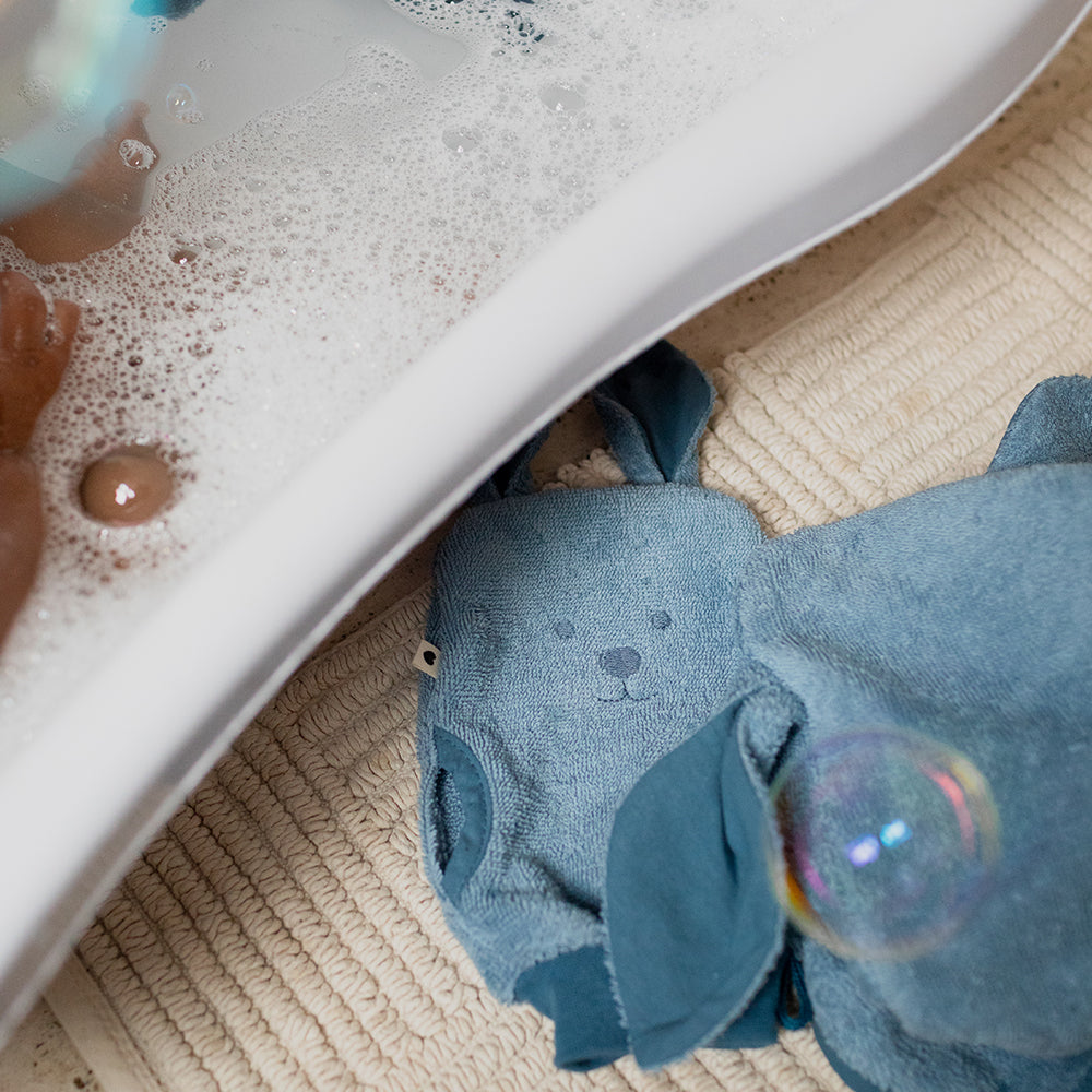 Gants de bain Kangourou Vanille