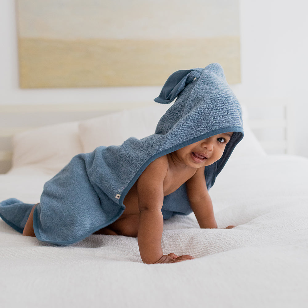 Serviette à capuche kangourou Baby Vanille