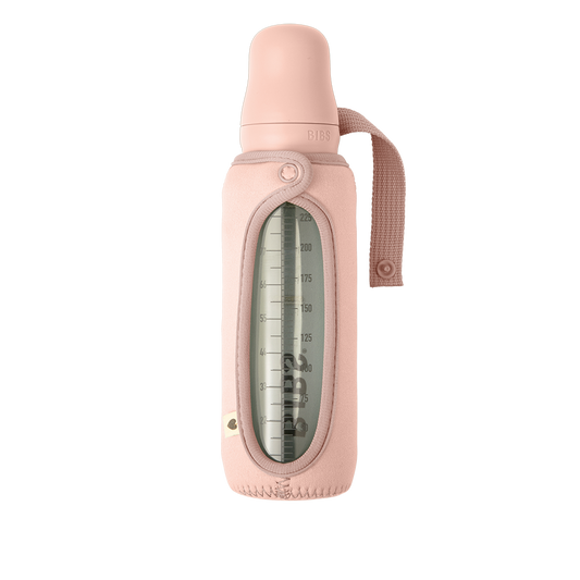 Housse pour biberon de bébé, grande taille - Blush