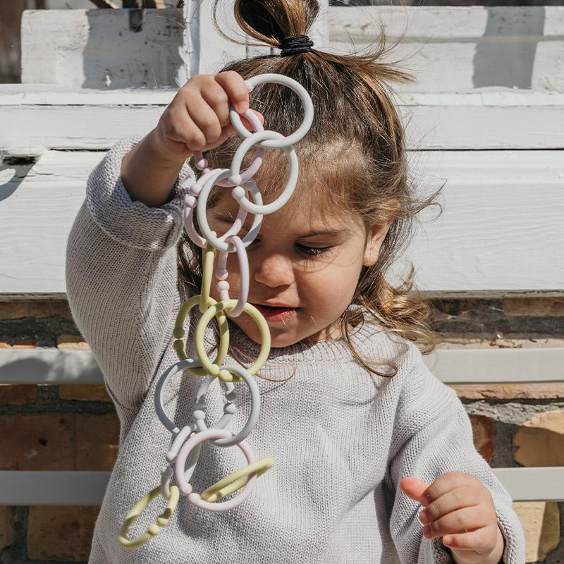 BIBS Loops 12 Pack Peach Sunset/Woodchuck/Dark Oak [product_typ] - BIBS EU